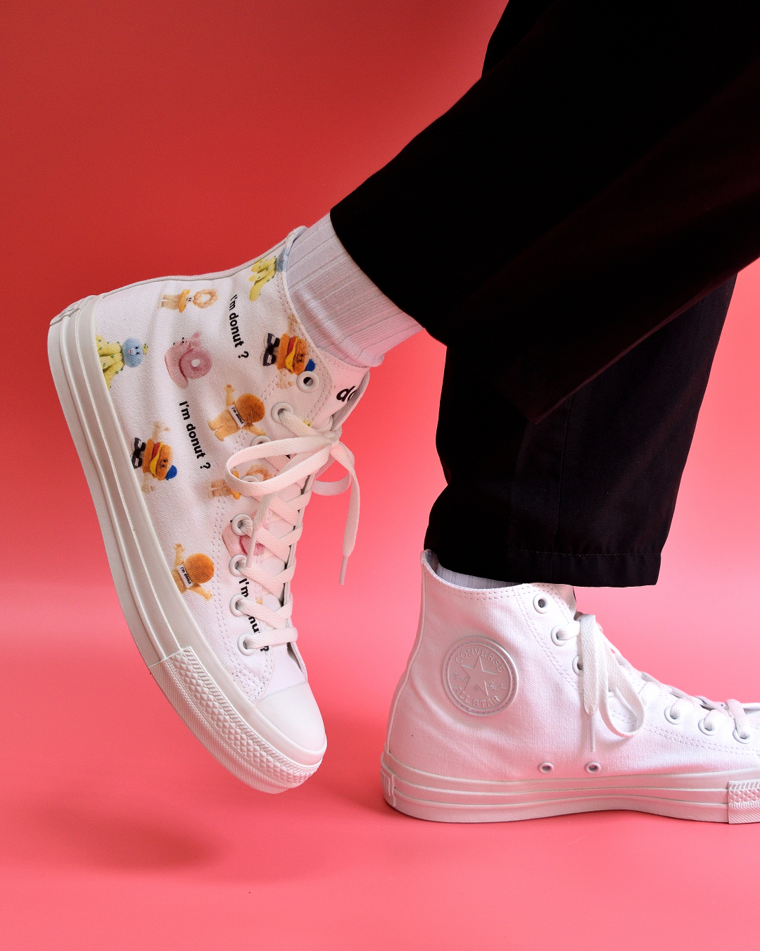 CONVERSE ALL STAR (R)と「I’m donut?」のスペシャルカスタマイズが2025年 7/18 から期間限定スタート (コンバース オールスター アイムドーナツ)