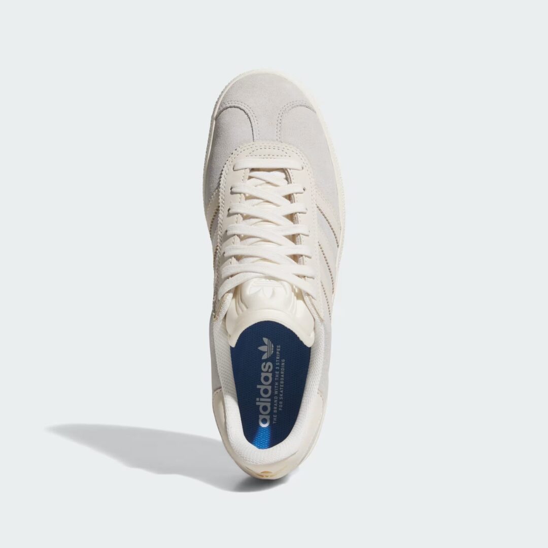 【2025年 7/10 発売】adidas Originals GAZELLE ADV “Grey Two/Chalk White/Gold Metallic” (アディダス オリジナルス ガゼル ADV “グレー/ホワイト/ゴールド”) [JQ3723]