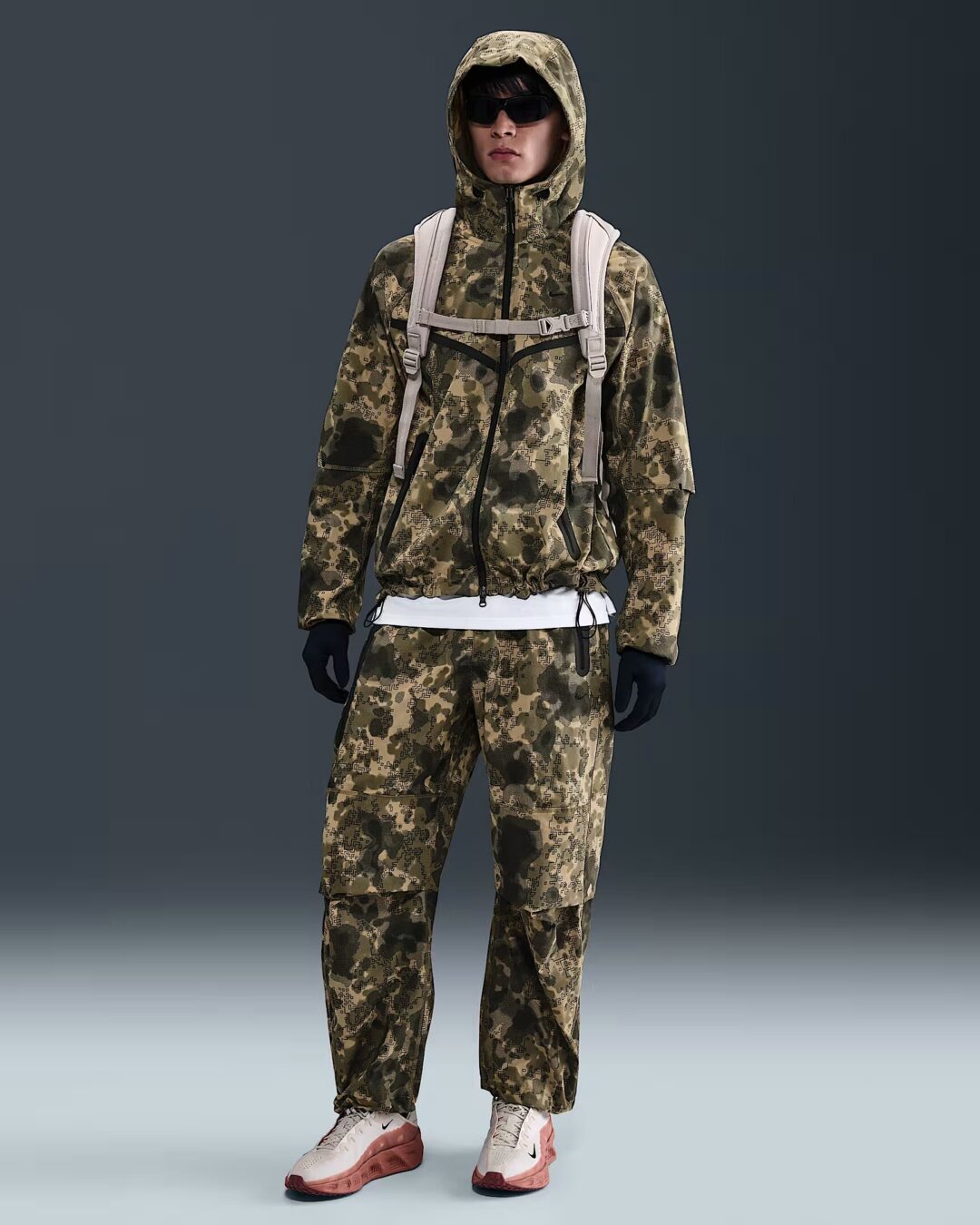 NIKE TECH “カモ柄 ルーズフィットパンツ & ジャケット & ショーツ”が発売 (ナイキ テック) [HV0973-210/HV0978-220/HV0980-210]