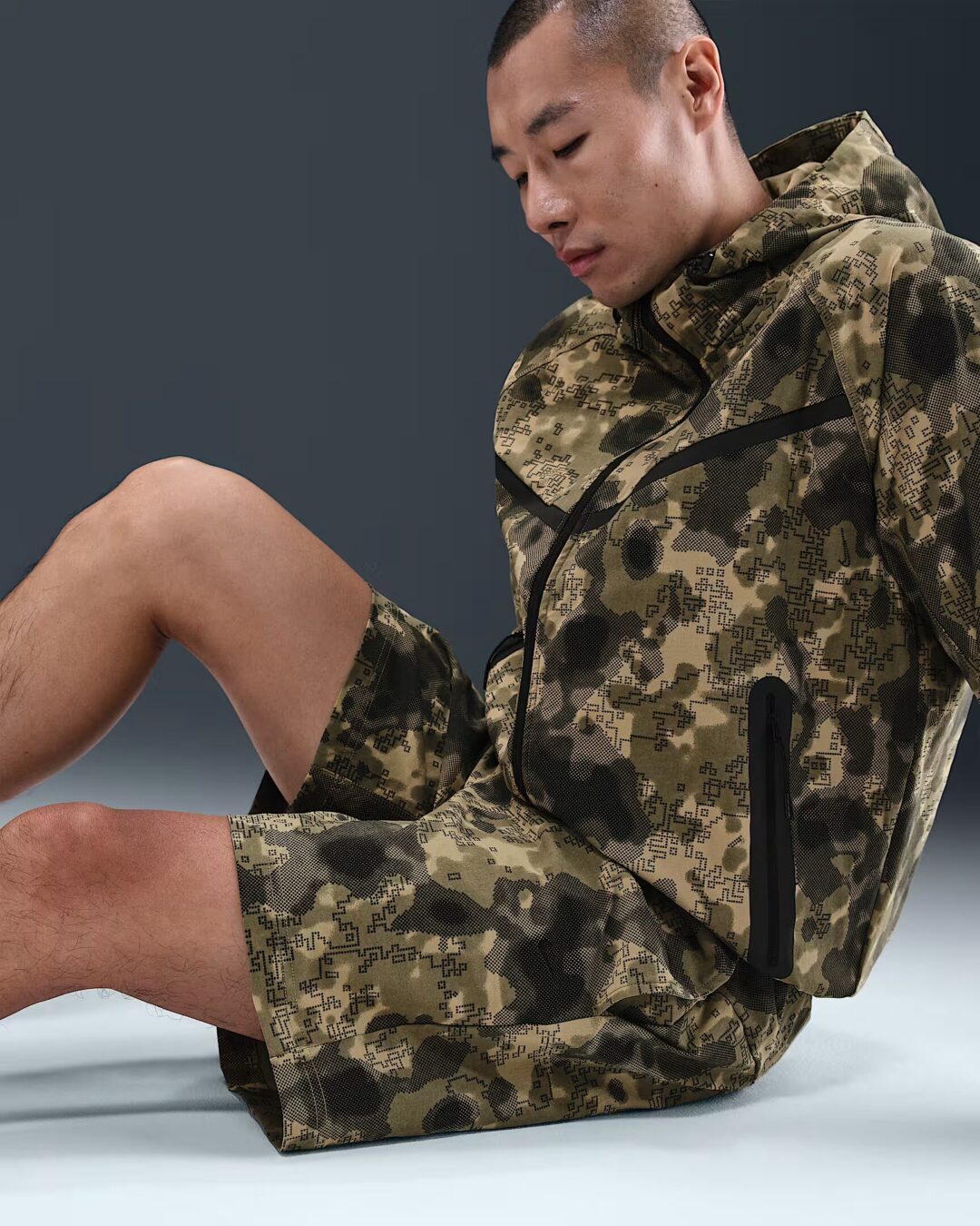 NIKE TECH “カモ柄 ルーズフィットパンツ & ジャケット & ショーツ”が発売 (ナイキ テック) [HV0973-210/HV0978-220/HV0980-210]