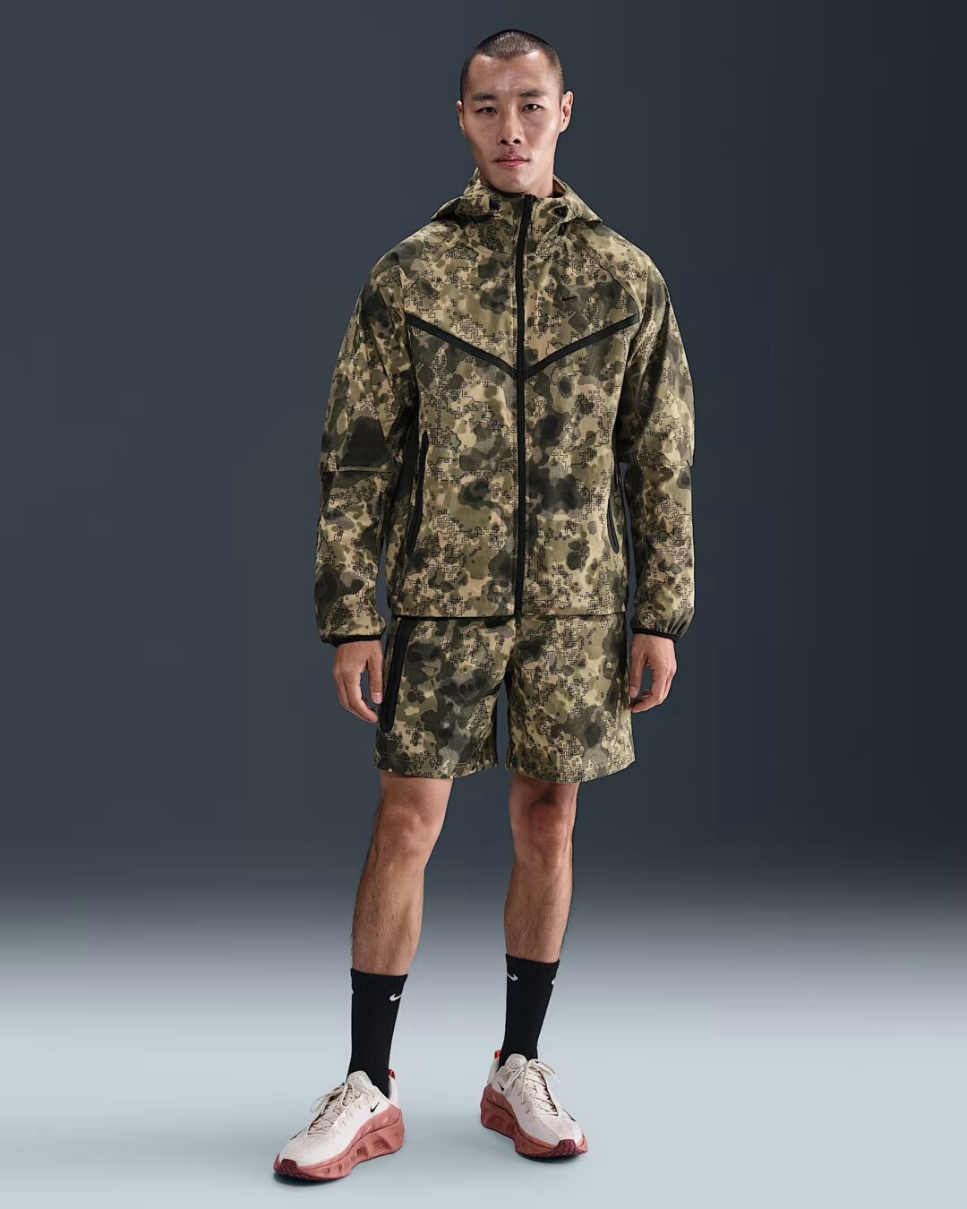 NIKE TECH “カモ柄 ルーズフィットパンツ & ジャケット & ショーツ”が発売 (ナイキ テック) [HV0973-210/HV0978-220/HV0980-210]