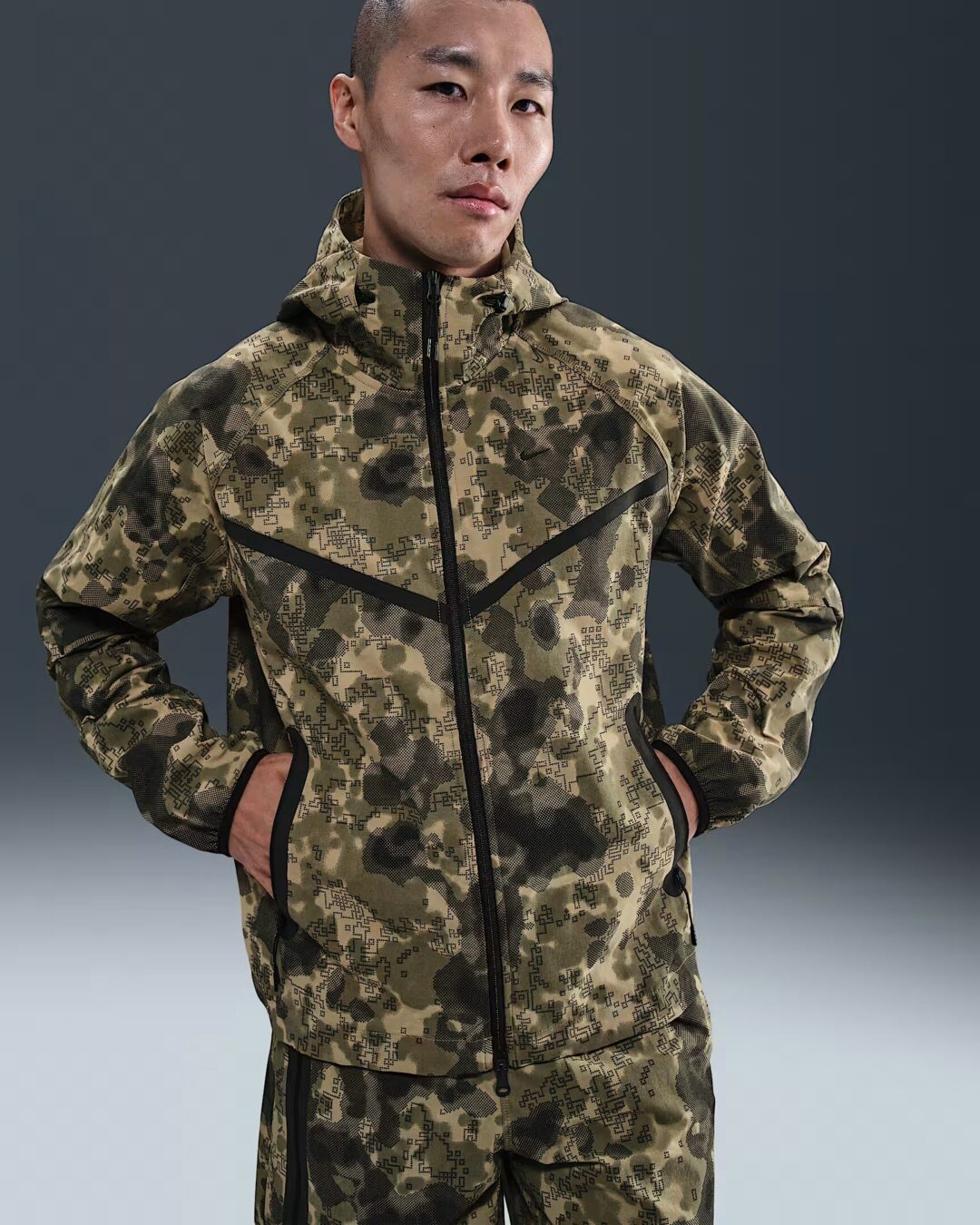 NIKE TECH “カモ柄 ルーズフィットパンツ & ジャケット & ショーツ”が発売 (ナイキ テック) [HV0973-210/HV0978-220/HV0980-210]