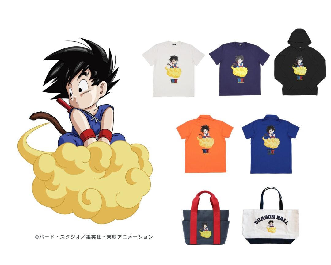 ​TMT × ドラゴンボール 初のコラボレーションが2025年 7/26 発売 (ティーエムティー DRAGON BALL)