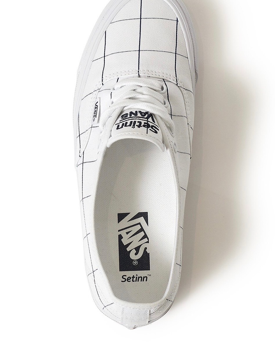 VANS x Setinn 初コラボが2025年 8/9 発売 (バンズ セットイン)