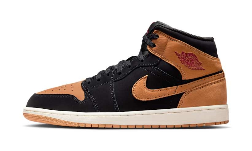 【2025年 発売予定】NIKE AIR JORDAN 1 MID “Black/Flax” (ナイキ エア ジョーダン 1 ミッド “ブラック/フラックス”) [HV4091-002]