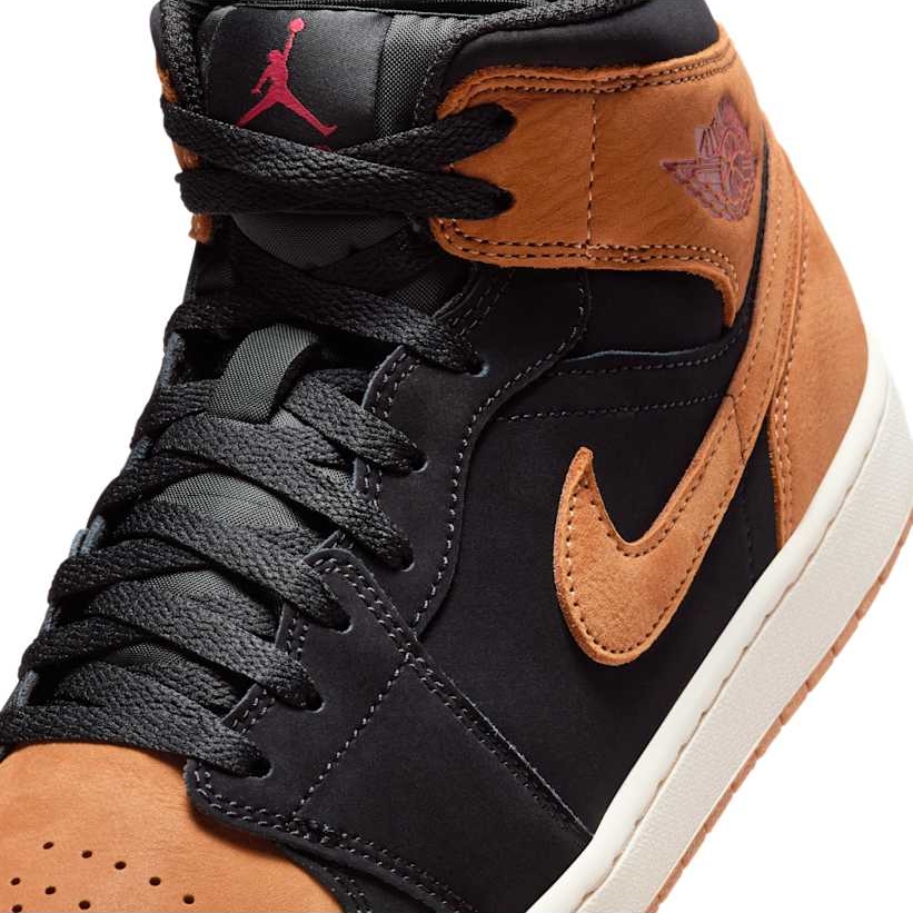 【2025年 発売予定】NIKE AIR JORDAN 1 MID “Black/Flax” (ナイキ エア ジョーダン 1 ミッド “ブラック/フラックス”) [HV4091-002]