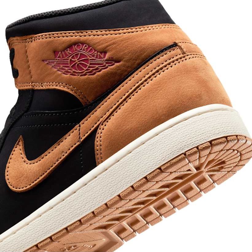 【2025年 発売予定】NIKE AIR JORDAN 1 MID “Black/Flax” (ナイキ エア ジョーダン 1 ミッド “ブラック/フラックス”) [HV4091-002]