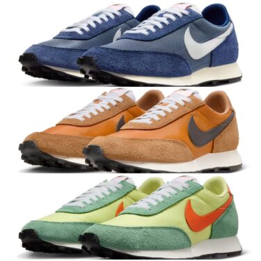 【2025年 7/5 発売】NIKE DAYBREAK “Flax/Limelight/Blue Void” (ナイキ デイブレイク フラックス/ライム/ブルー”) [BV7725-200/BV7725-300/BV7725-401]