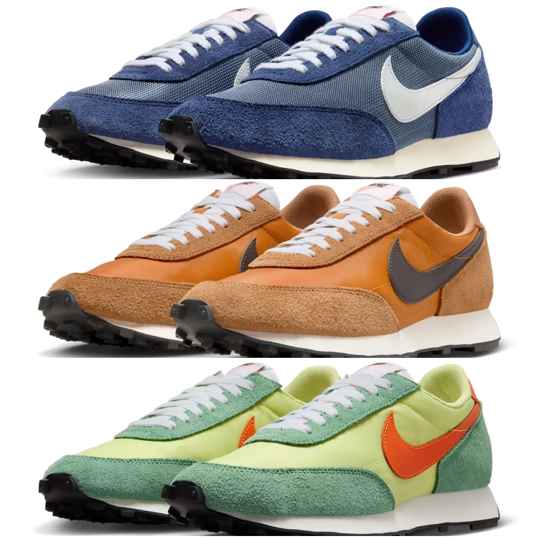 【2025年 7/5 発売】NIKE DAYBREAK “Flax/Limelight/Blue Void” (ナイキ デイブレイク フラックス/ライム/ブルー”) [BV7725-200/BV7725-300/BV7725-401]
