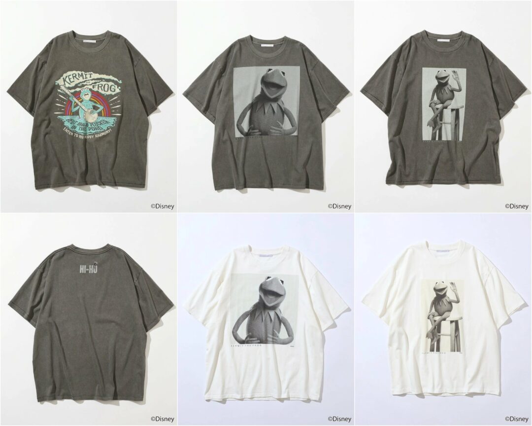 世界的人気キャラクター『カーミット・ザ・フロッグ』のカラフルなプリントが目を引くTシャツが2025年 8月下旬 発売 (The Muppets KERMIT THE FROG)