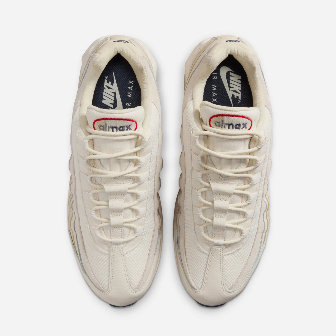 【2025年 6/27 発売】NIKE AIR MAX 95 OG PREMIUM “Pale Ivory” (ナイキ エア マックス 95 プレミアム “ペールアイボリー”) [IB6396-101]