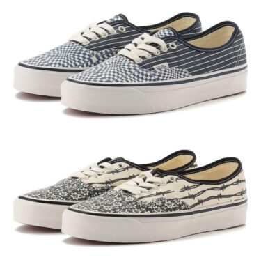 【2025年 7/8 発売】VANS PREMIUM AUTHENTIC 44 “CHECKER STRIPE/DAISY WIRE” (バンズ プレミアム オーセンティック) [VN000D9NAHD/VN000D9NF0B]