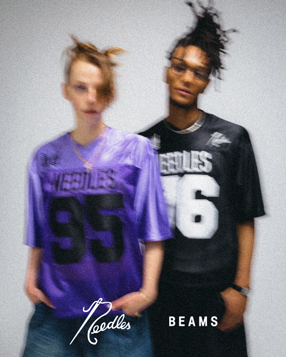NEEDLES × BEAMS 別注 “FOOTBALL Tee & H.D. Buggy Shorts”が2025年 7/12 発売 (ニードルズ ビームス)
