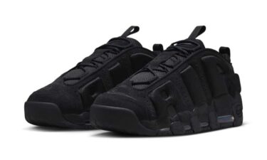 【2025年 発売予定】NIKE AIR MORE UPTEMPO LOW “Triple Black” (ナイキ エア モア アップテンポ ロー “トリプルブラック”) [IM6649-001]