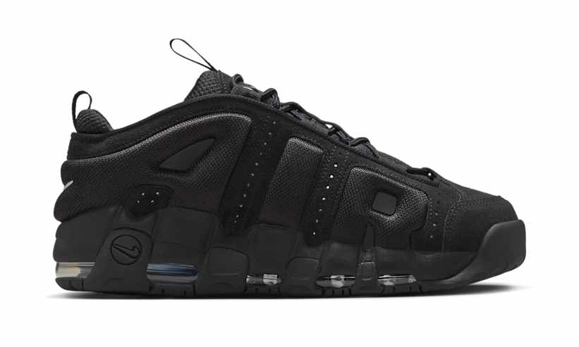 【2025年 発売予定】NIKE AIR MORE UPTEMPO LOW “Triple Black” (ナイキ エア モア アップテンポ ロー “トリプルブラック”) [IM6649-001]