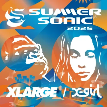 サマソニ25 × XLARGE & X-girl コラボTeeが予約販売 (サマーソニック 2025 SUMMER SONIC エクストララージ エックスガール)