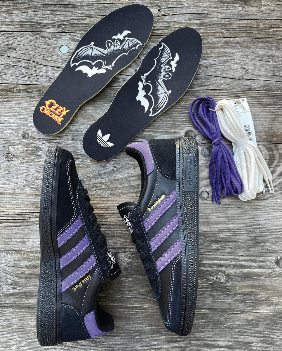 【F&Fモデル】Ozzy Osbourne × adidas Originals Birmingham “Black” (オジー・オズボーン アディダス オリジナルス バーミンガム “ブラック”)