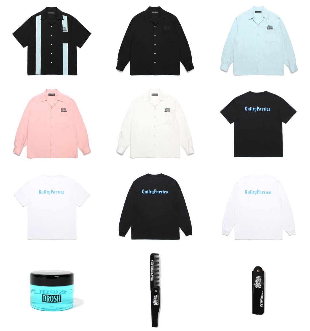 WACKO MARIA × MR.BROTHERS CUT CLUB ココラボレーションが2025年 7/19 発売 (ワコマリア ミスターブラザーズ カットクラブ)