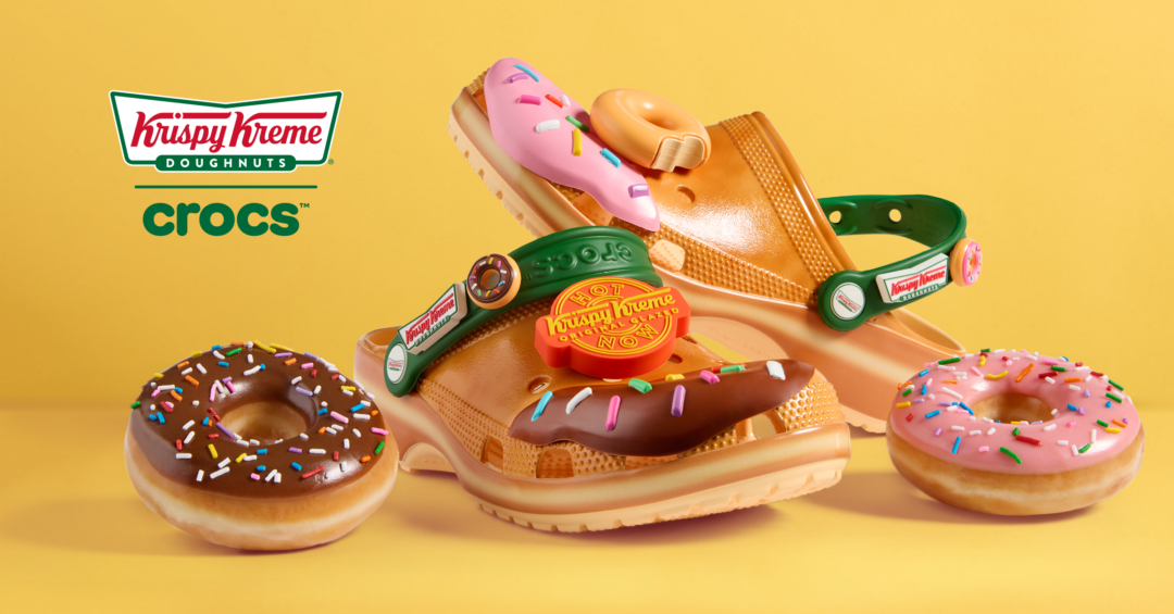 クリスピー・クリーム・ドーナツ × クロックス 初コラボが2025年 8/6 発売 (Crocs Krispy Kreme Doughnuts)