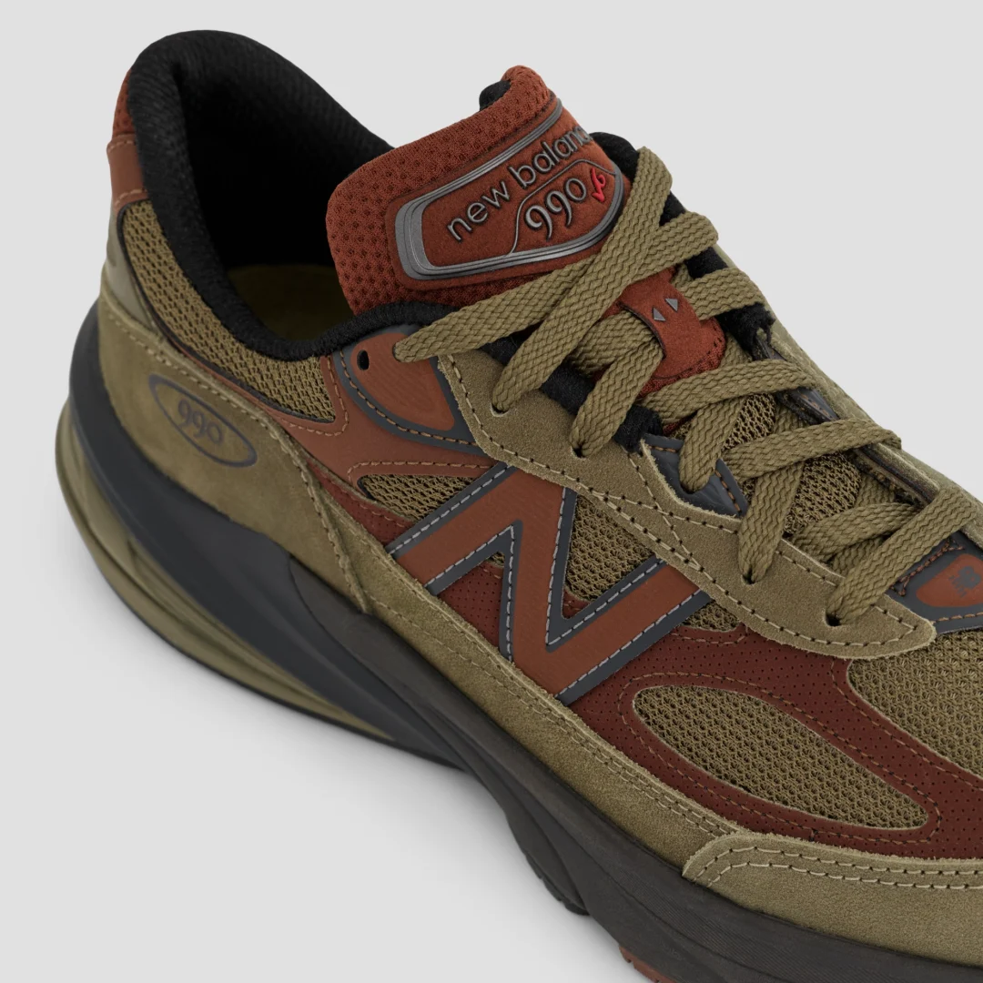 【2025年 10/30 発売】New Balance U990 v6 CA6 “Dark Camo/Rich Oak/Black Cement” Made in USA (ニューバランス メイドインUSA) [U990CA6]