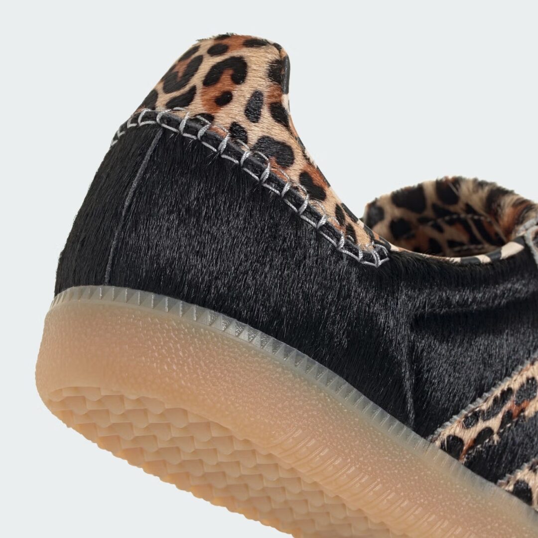 【2025年 秋 発売予定】adidas Originals SAMBA Long Tongues “Leopard/Pony Hair” (アディダス オリジナルス サンバ ロングタン “レオパード/ポニーヘア”) [KJ6590]