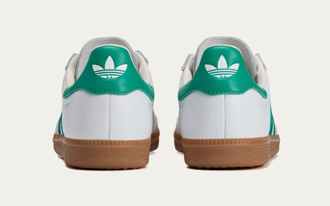 【2025年 夏 発売予定】SPORTY & RICH × adidas Originals SAMBA “Footwear White/Green/Off White” (スポーティーアンドリッチ アディダス オリジナルス サンバ) [JQ1353]
