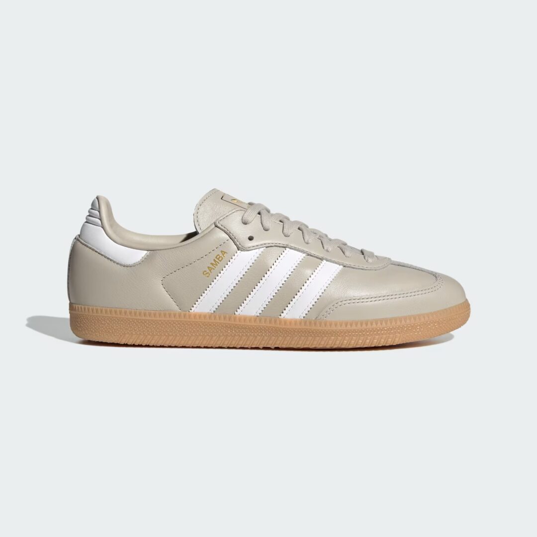 【2025年 7/18 発売】adidas Originals SAMBA OG “Beige/Cloud White/Gum” (アディダス オリジナルス サンバ “ベージュ/ホワイト/ガム”) [JR0883]