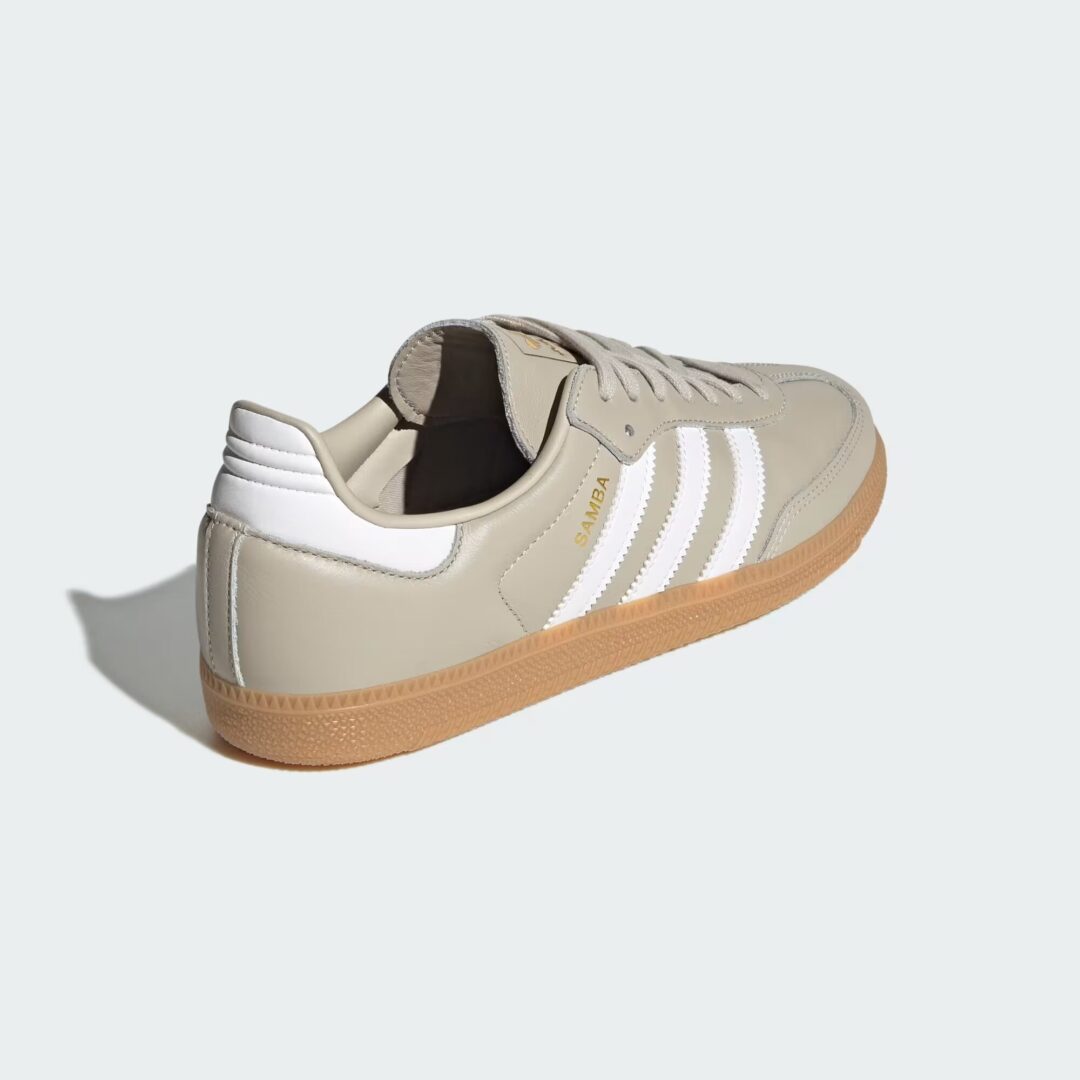【2025年 7/18 発売】adidas Originals SAMBA OG “Beige/Cloud White/Gum” (アディダス オリジナルス サンバ “ベージュ/ホワイト/ガム”) [JR0883]