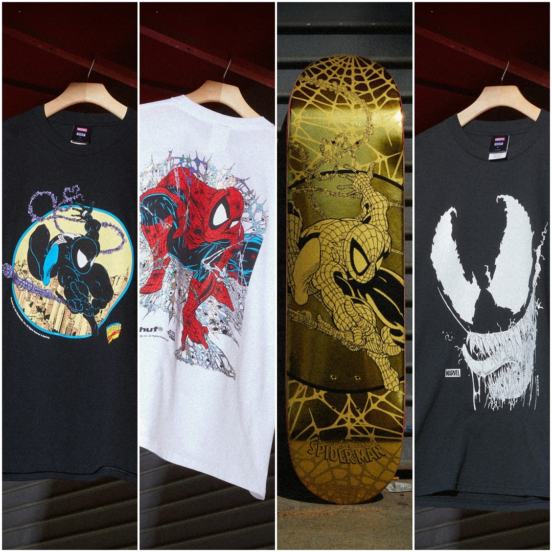 HUF × MARVEL コラボ “Spider-Man collection”が発売 (ハフ マーベル スパイダーマン)