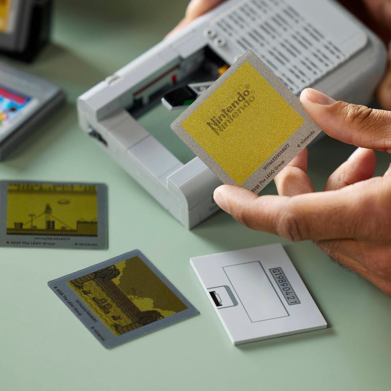 レゴ × 任天堂 ゲームボーイが2025年 10/1 発売 (LEGO NINTENDO GAME BOY)
