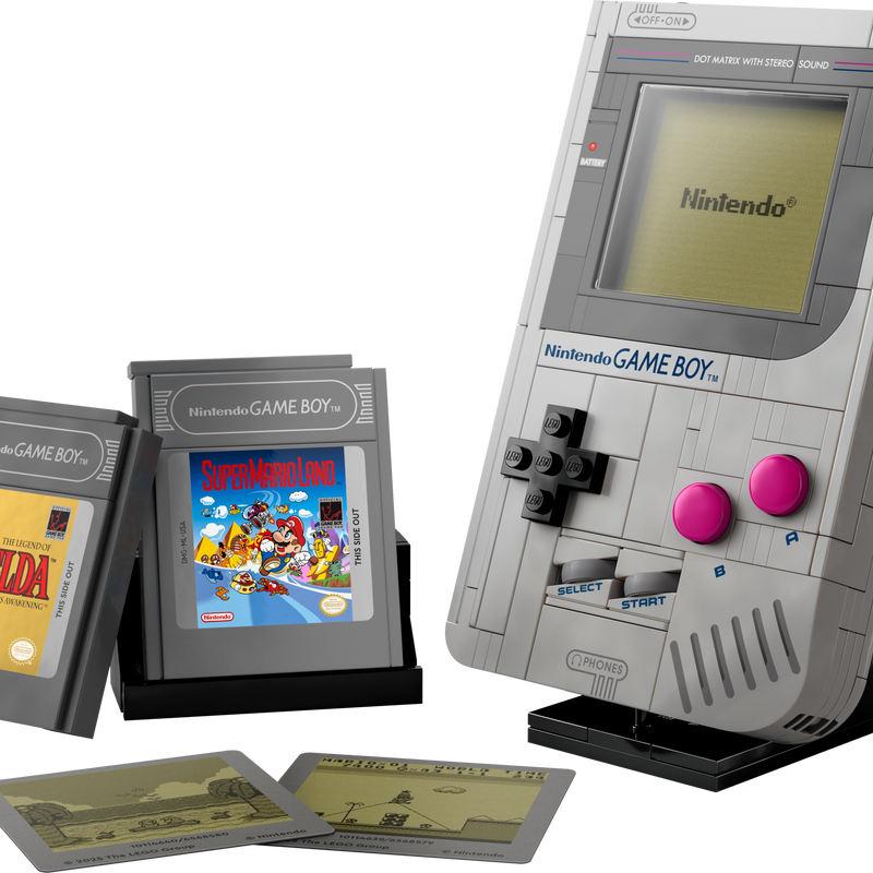 レゴ × 任天堂 ゲームボーイが2025年 10/1 発売 (LEGO NINTENDO GAME BOY)