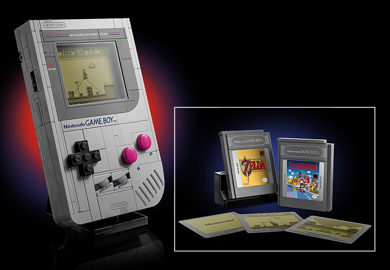 レゴ × 任天堂 ゲームボーイが2025年 10/1 発売 (LEGO NINTENDO GAME BOY)
