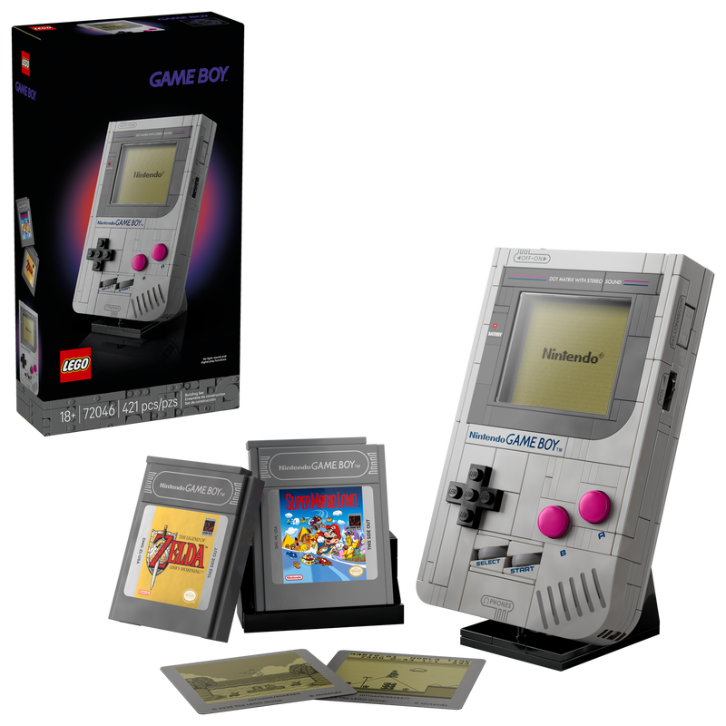 レゴ × 任天堂 ゲームボーイが2025年 10/1 発売 (LEGO NINTENDO GAME BOY)
