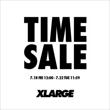 【2025年 7/22 11:59 まで】calif オンライン「XLARGE TIME SALE」が開催 (エクストララージ セール)