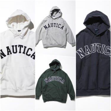 NAUTICA “Arch Logo Sweat Hoodie 2.2”が2025年 9月中旬 発売 (ノーティカ “アーチロゴ スウェット フーディ”)