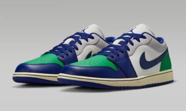 【2025年 8/1 発売】NIKE AIR JORDAN 1 LOW “Sail/Stadium Green” (ナイキ エア ジョーダン 1 ロー “セイル/スタジアムグリーン”) [553558-147]