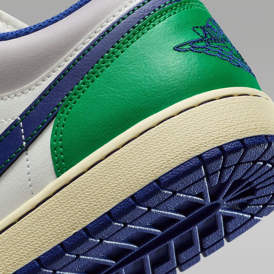 【2025年 8/1 発売】NIKE AIR JORDAN 1 LOW “Sail/Stadium Green” (ナイキ エア ジョーダン 1 ロー “セイル/スタジアムグリーン”) [553558-147]