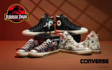 【2025年 8/8 発売】JURASSIC PARK × CONVERSE ALL STAR AGED OX/HI (ジュラシック・パーク コンバース オールスター エイジド)