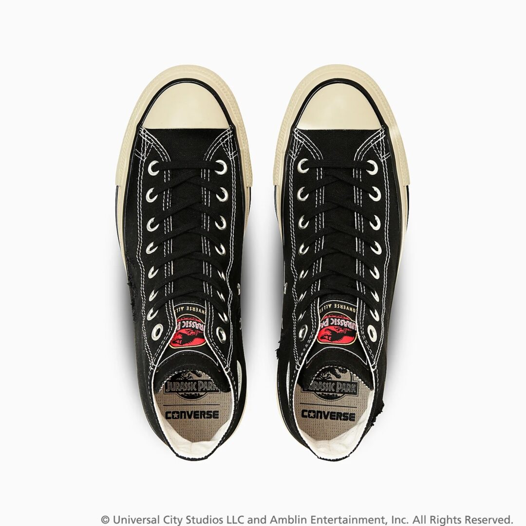 【2025年 8/8 発売】JURASSIC PARK × CONVERSE ALL STAR AGED OX/HI (ジュラシック・パーク コンバース オールスター エイジド)