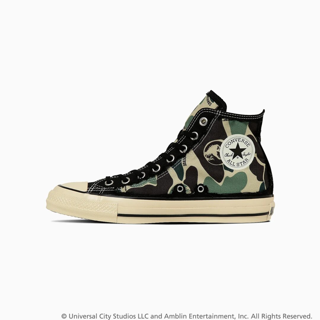 【2025年 8/8 発売】JURASSIC PARK × CONVERSE ALL STAR AGED OX/HI (ジュラシック・パーク コンバース オールスター エイジド)