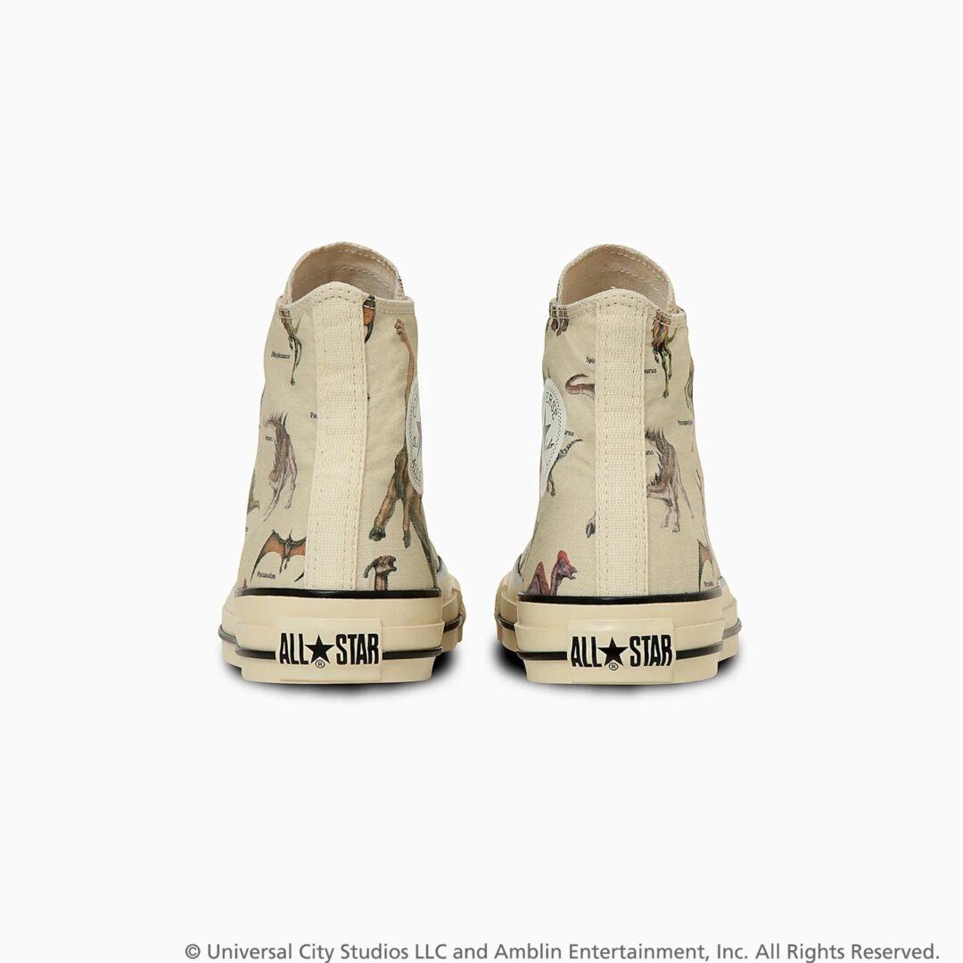 【2025年 8/8 発売】JURASSIC PARK × CONVERSE ALL STAR AGED OX/HI (ジュラシック・パーク コンバース オールスター エイジド)