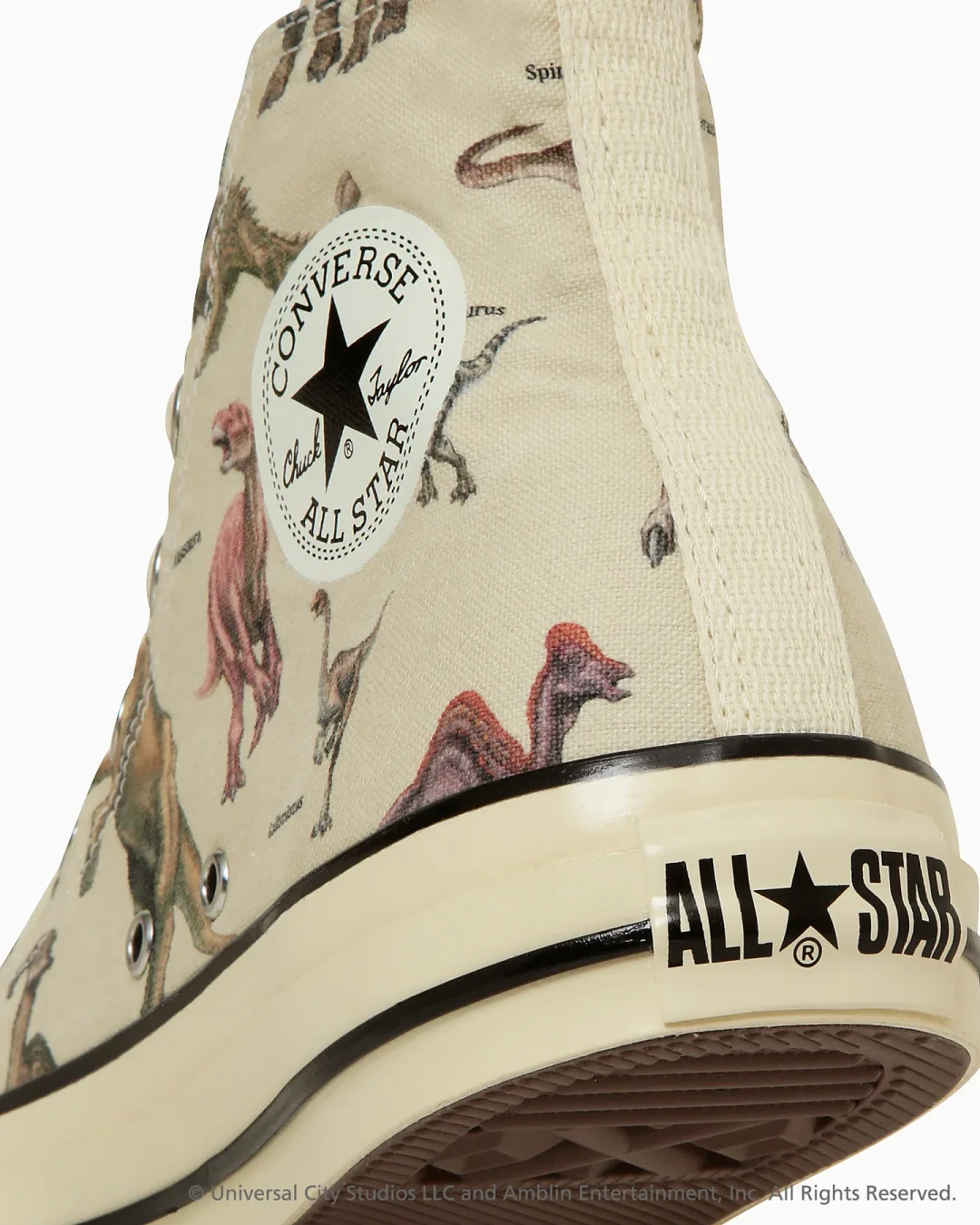 【2025年 8/8 発売】JURASSIC PARK × CONVERSE ALL STAR AGED OX/HI (ジュラシック・パーク コンバース オールスター エイジド)