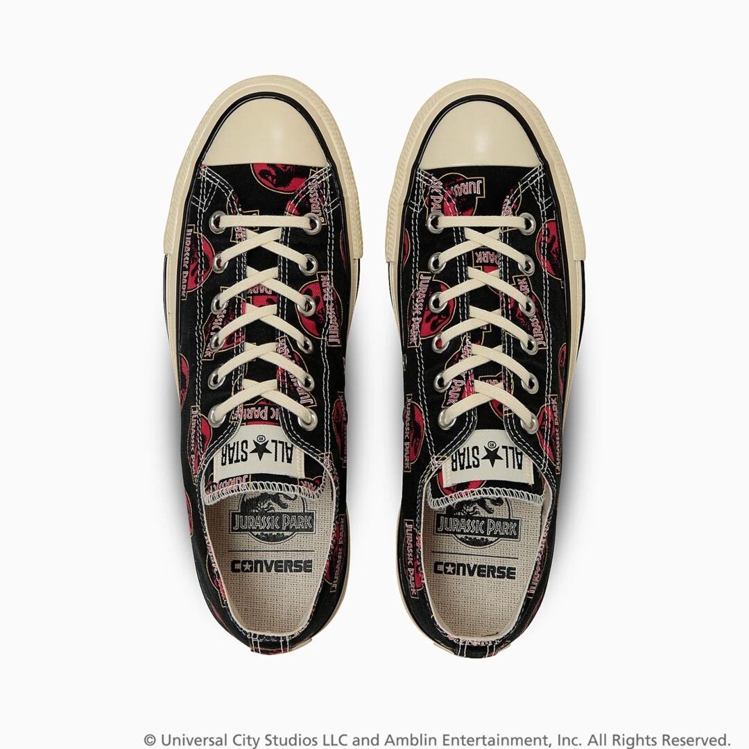 【2025年 8/8 発売】JURASSIC PARK × CONVERSE ALL STAR AGED OX/HI (ジュラシック・パーク コンバース オールスター エイジド)