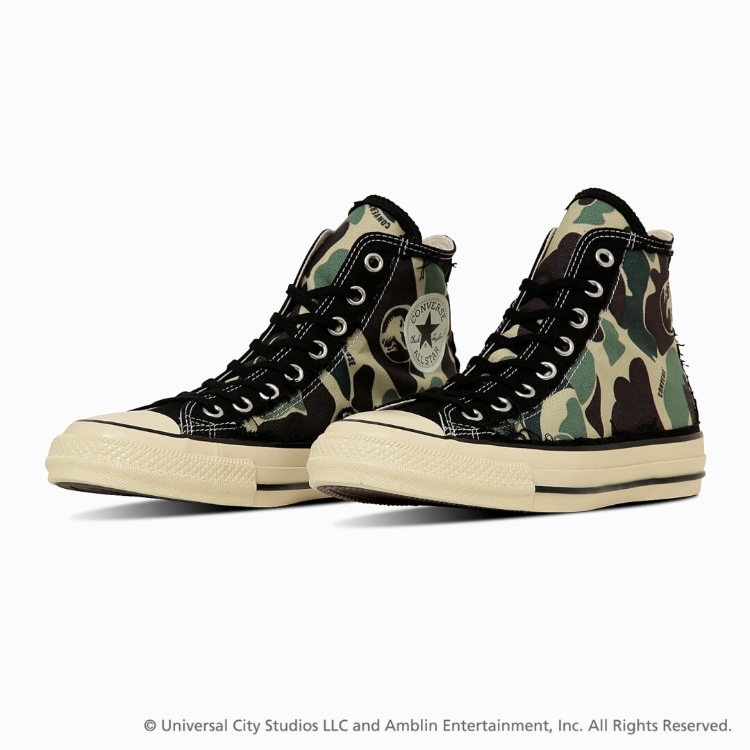 【2025年 8/8 発売】JURASSIC PARK × CONVERSE ALL STAR AGED OX/HI (ジュラシック・パーク コンバース オールスター エイジド)