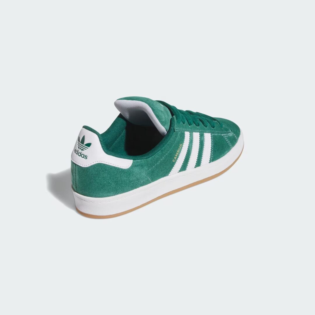 【2025年 7/10 発売】adidas Originals CAMPUS ADV “Collegiate Green/Cloud White/Gold Metallic” (アディダス オリジナルス キャンパス ADV “グリーン/ホワイト/ゴールド”) [JP6018]