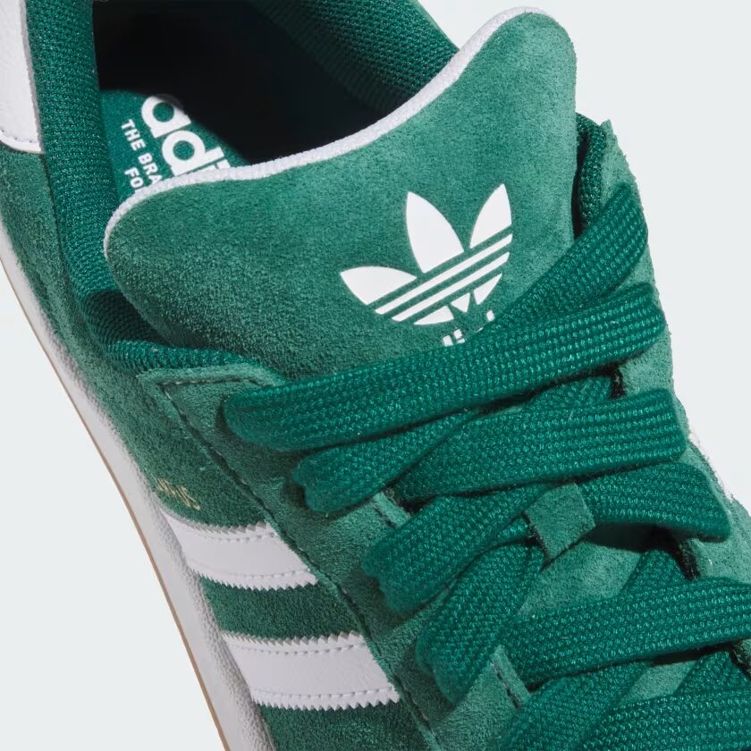 【2025年 7/10 発売】adidas Originals CAMPUS ADV “Collegiate Green/Cloud White/Gold Metallic” (アディダス オリジナルス キャンパス ADV “グリーン/ホワイト/ゴールド”) [JP6018]