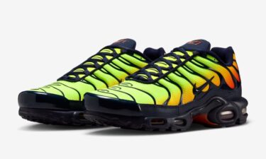 【2025年 8/7 発売】NIKE AIR MAX PLUS “Gradient/Lemon Venom/Hyper Crimson” (ナイキ エア マックス プラス “グラデーション/レモンベノム/ハイパークリムゾン”) [DM0032-701]
