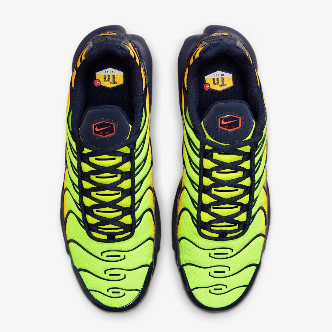 【2025年 8/7 発売】NIKE AIR MAX PLUS “Gradient/Lemon Venom/Hyper Crimson” (ナイキ エア マックス プラス “グラデーション/レモンベノム/ハイパークリムゾン”) [DM0032-701]
