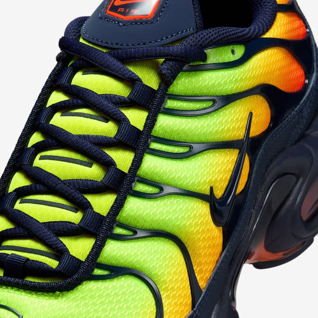 【2025年 8/7 発売】NIKE AIR MAX PLUS “Gradient/Lemon Venom/Hyper Crimson” (ナイキ エア マックス プラス “グラデーション/レモンベノム/ハイパークリムゾン”) [DM0032-701]