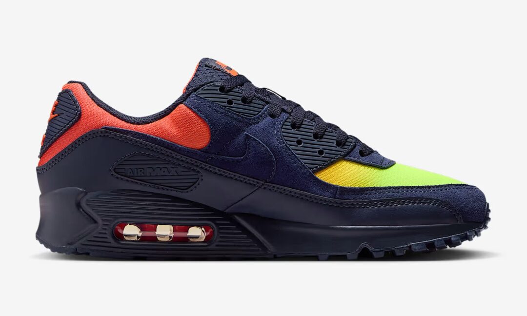 【2025年 8/7 発売】NIKE AIR MAX 90 “Gradient/Lemon Venom/Hyper Crimson” (ナイキ エア マックス 90 “グラデーション/レモンベノム/ハイパークリムゾン”) [DM0029-700]